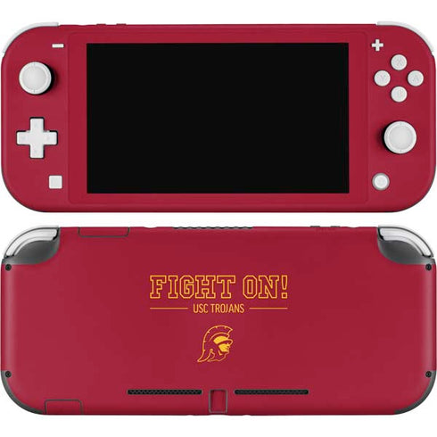 University of Southern California Fight On Nintendo Switch Lite Skin